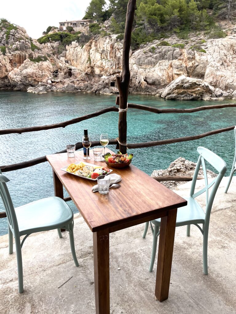 Ca’s Patro March - Mallorca. It is not the food, but the views that bring this restaurant to the list of the most beautiful in Europe.