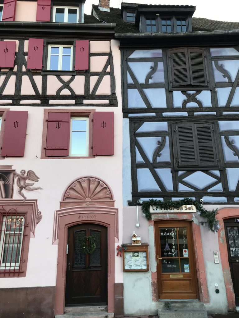 Typical Colmar gingerbread house