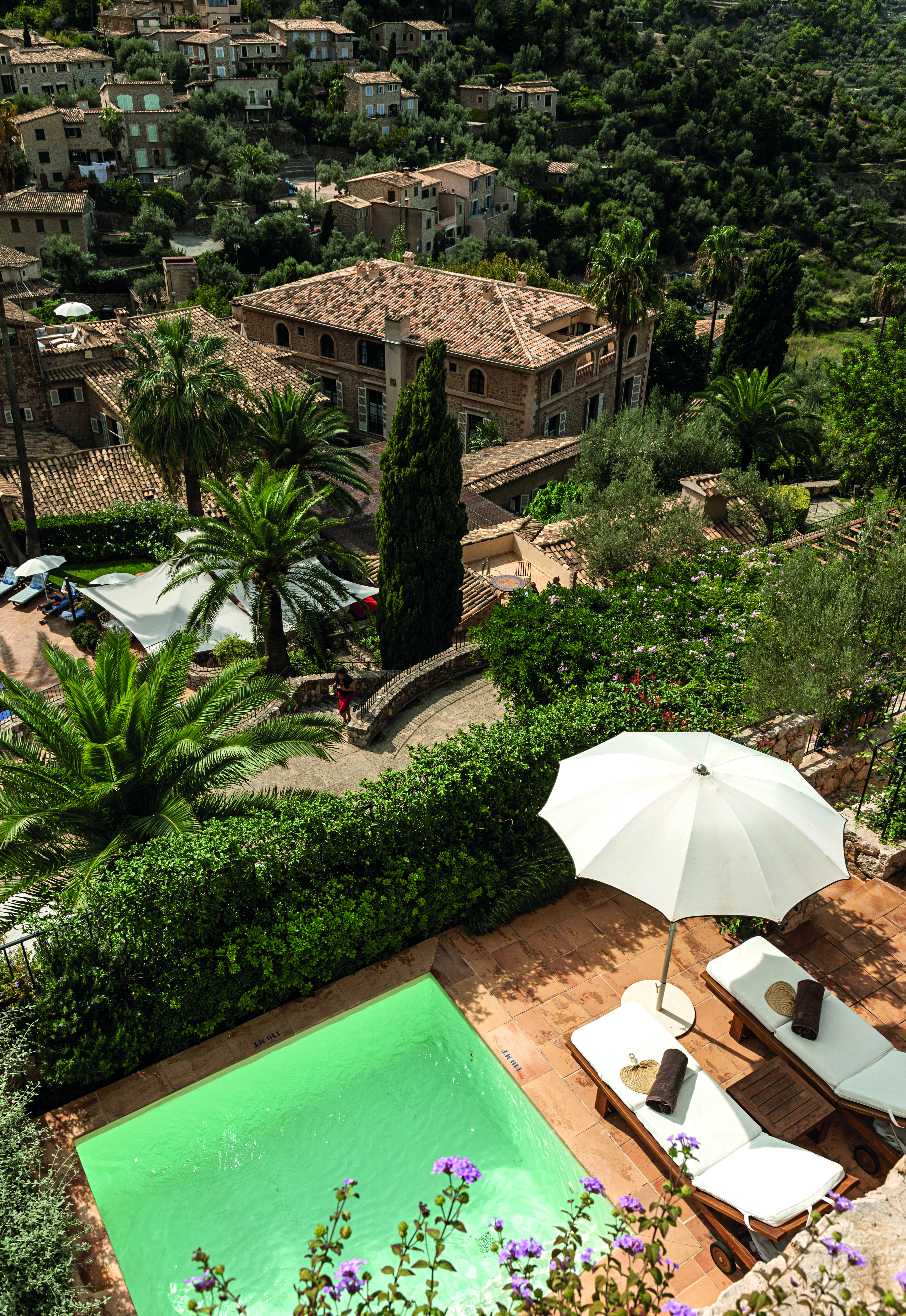 Private pool at Belmond Le Residencia