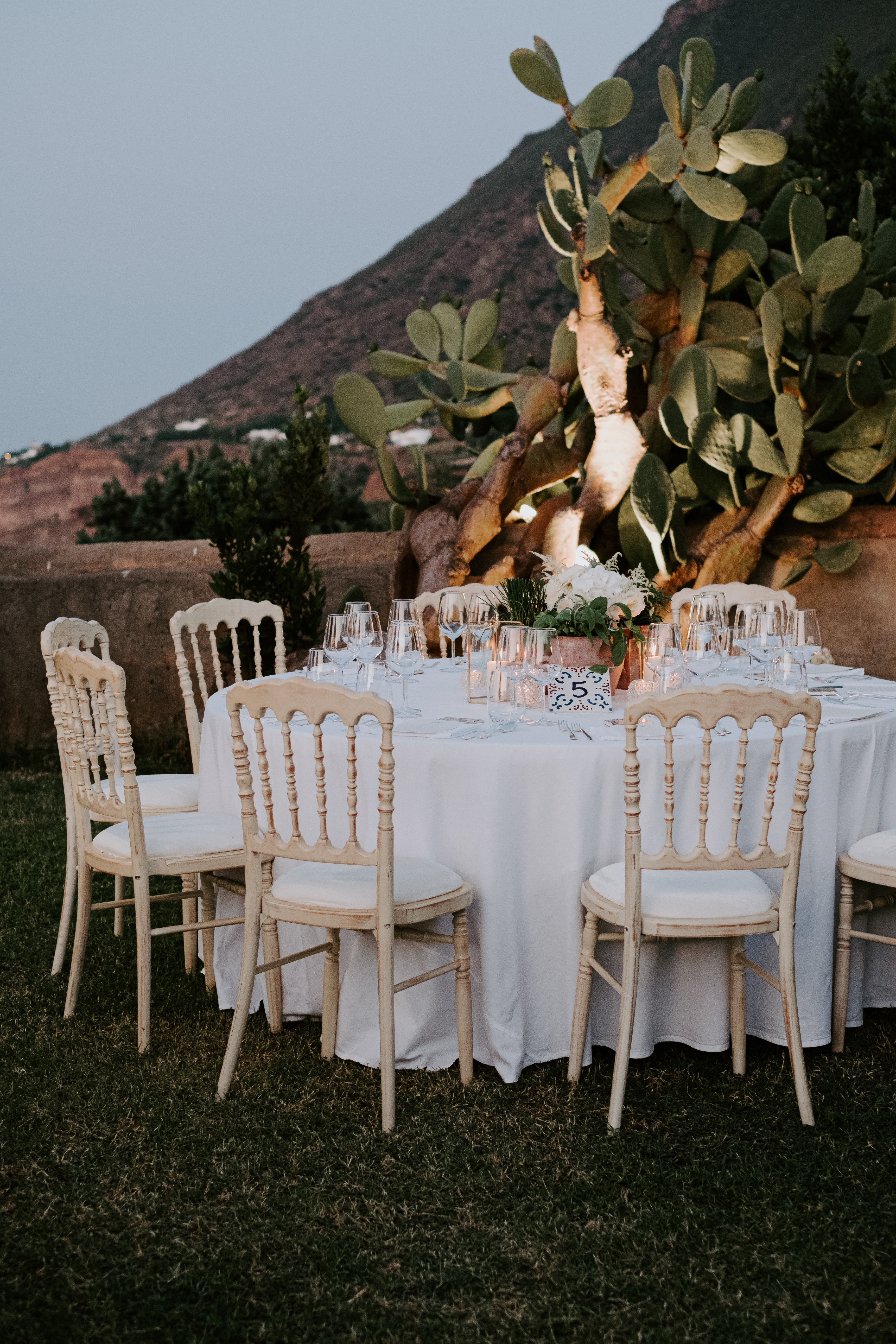 The views at Salina Signum wedding venue Sicily // Photo Credit Martina Botti, Wedding Planner Marica Events