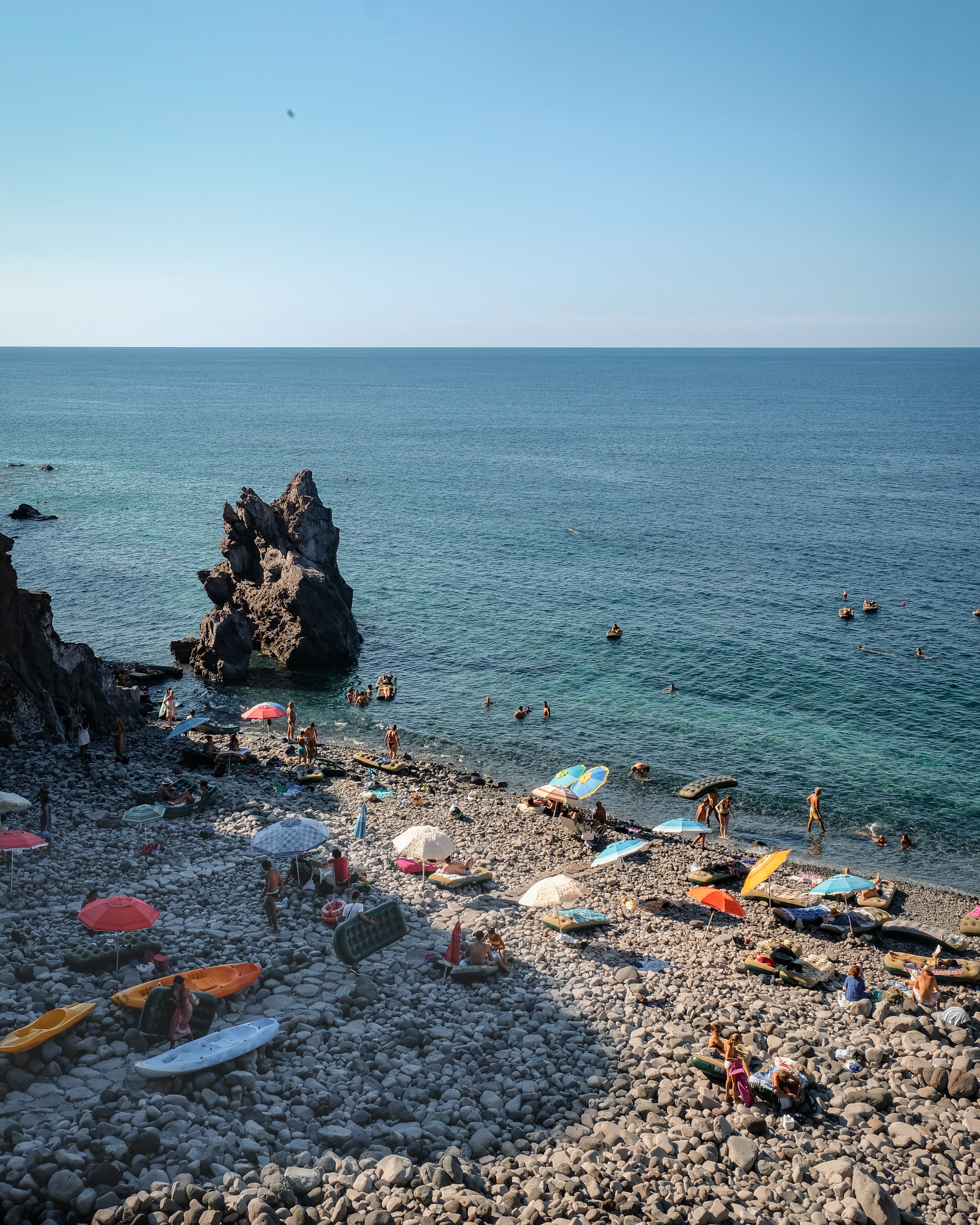 Spiaggia dello Scario, Salina island in Sicily // Photo Credit Roberta Mazzone