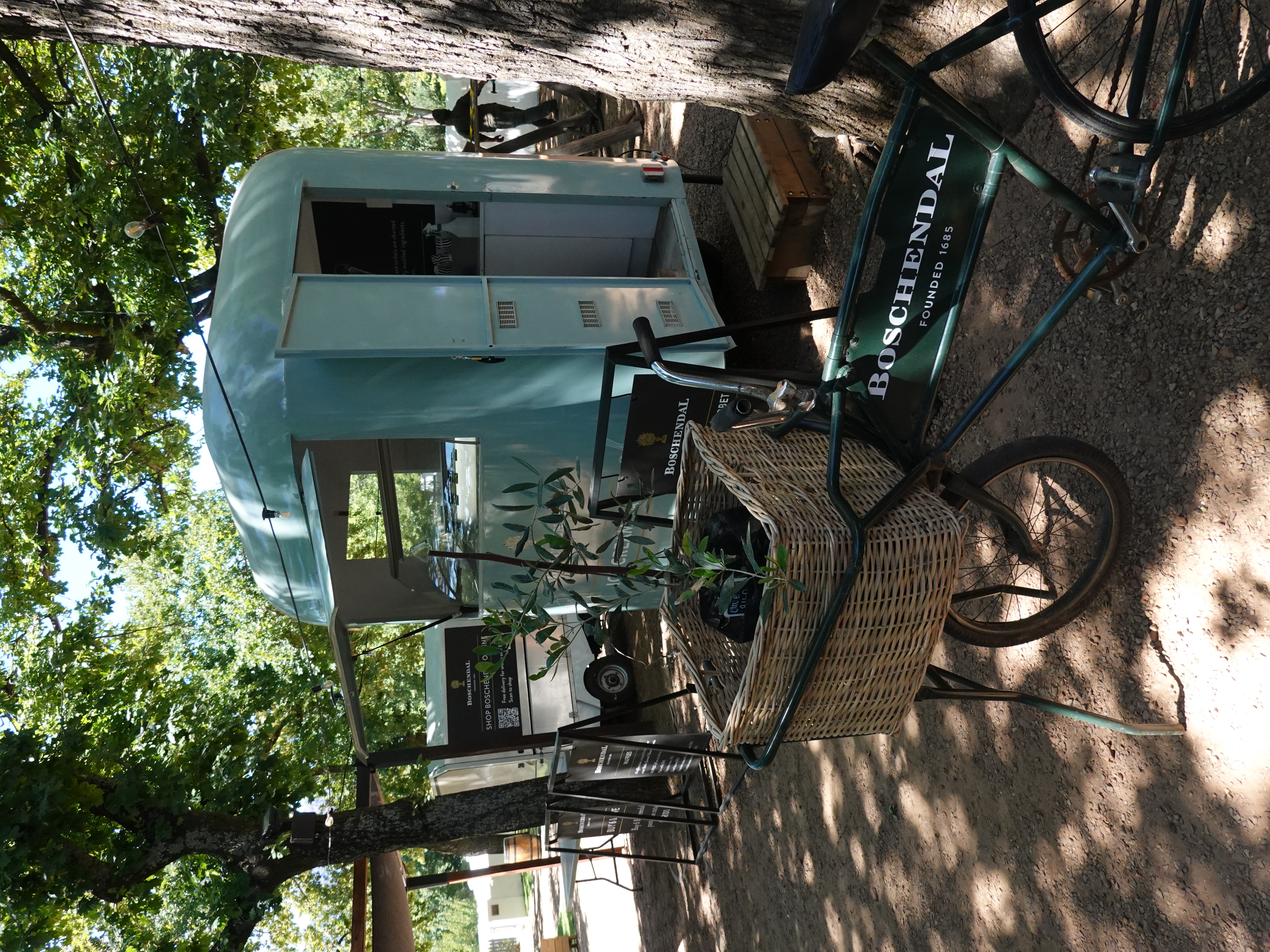 Ice cream stand at Boschendal - Children's favourite