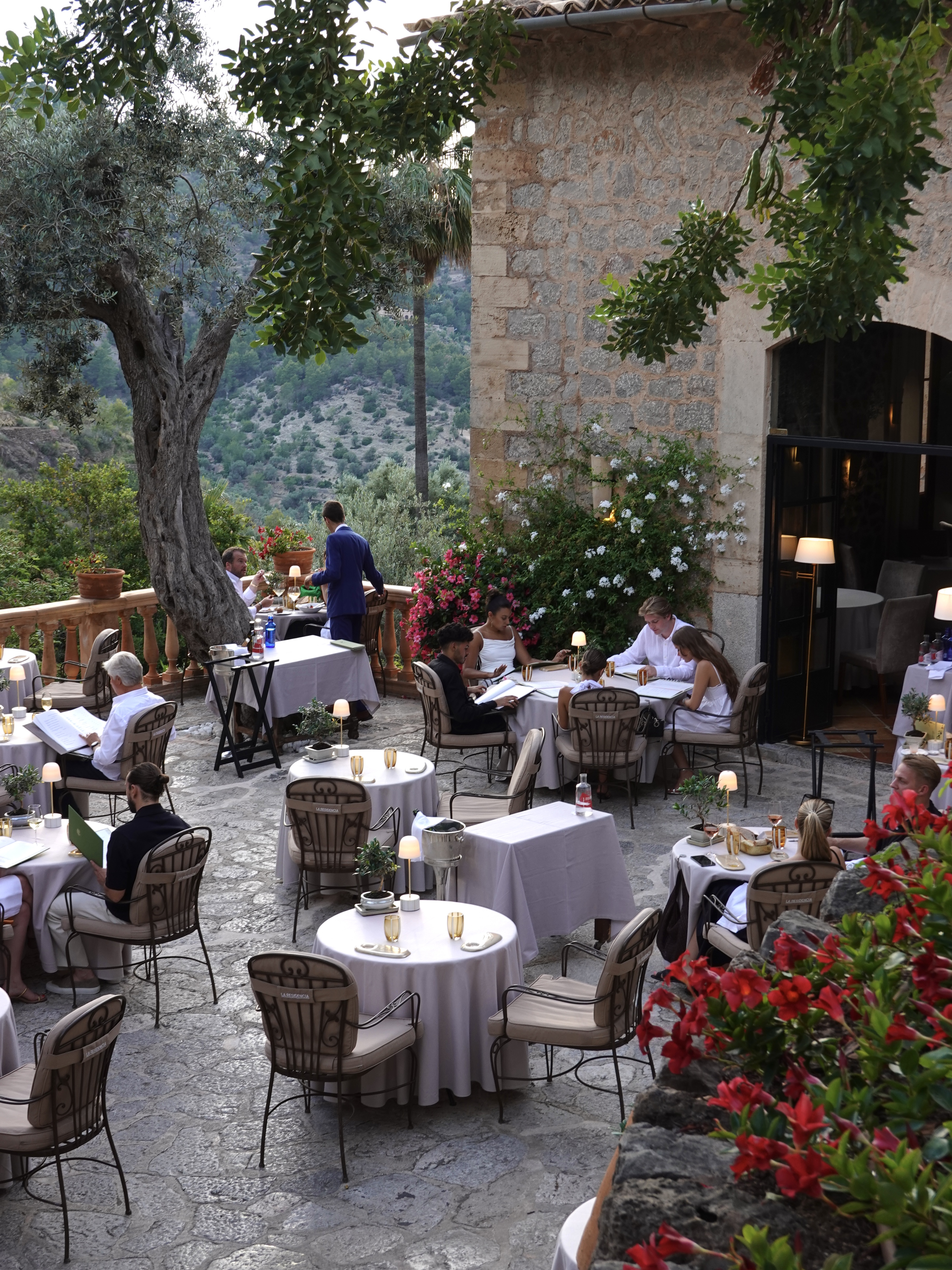 The most beautiful restaurant in Mallorca - El Olivo at Belmond in Deia