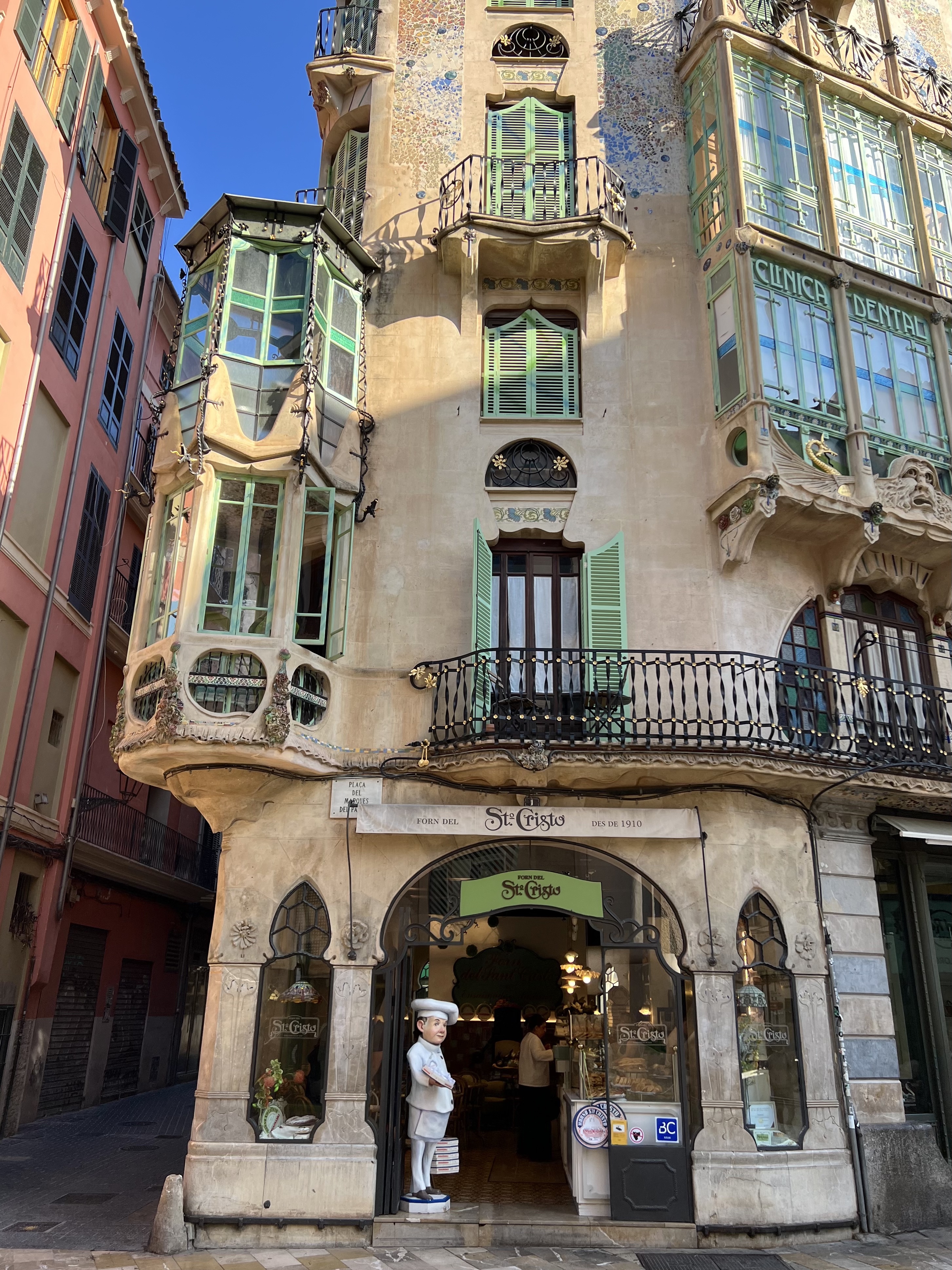 Head to Placa del Marques del Palmer in Plama to find this original beautiful old building! You can also grab some lovely pastries here at St Cristo!