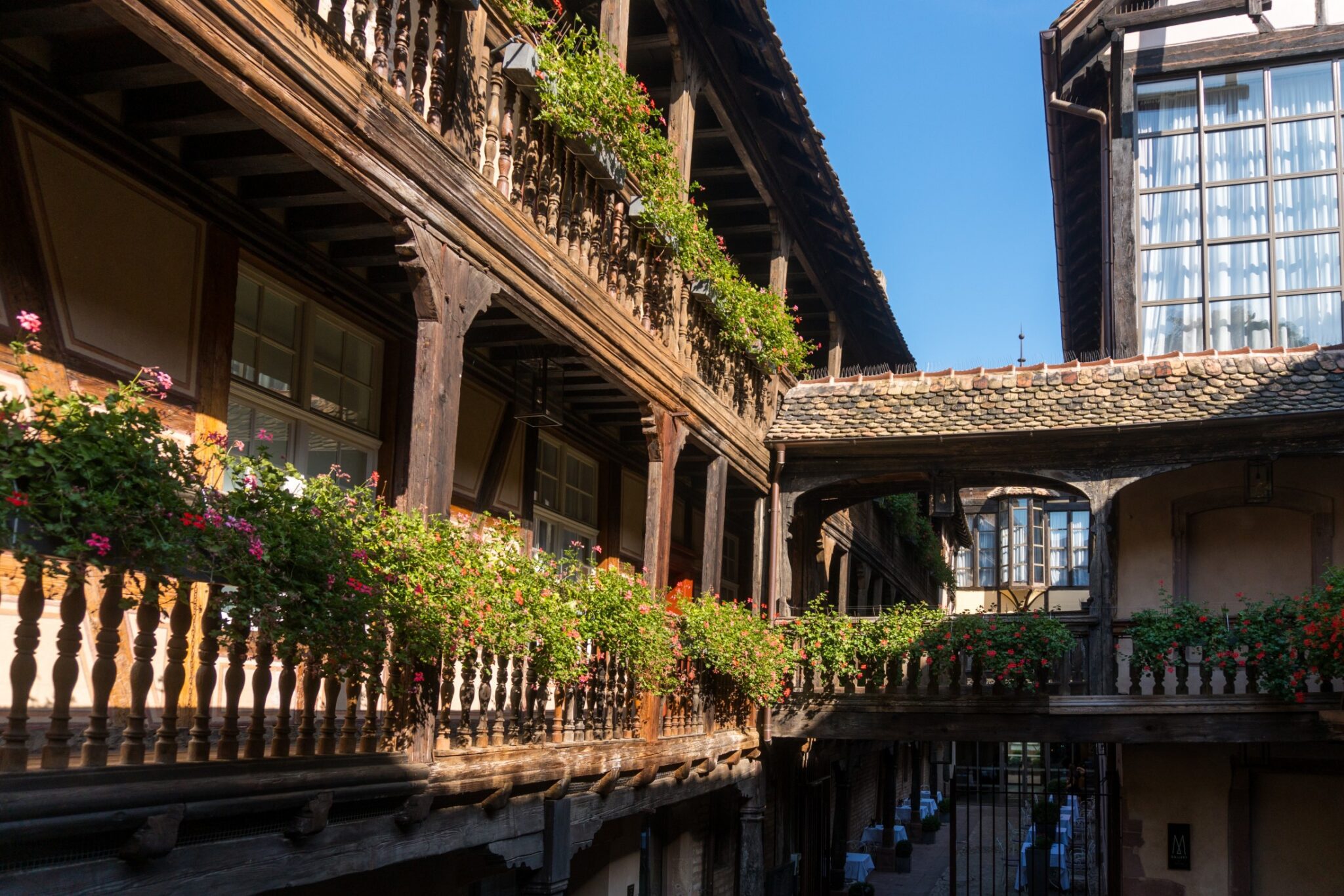 Cour du Corbeau is my number 1 choice for a hotel stay in Strasbourg. It is its old traditional style which makes you feel like you stepped back in time! Photo Credit Cour du Corbeau