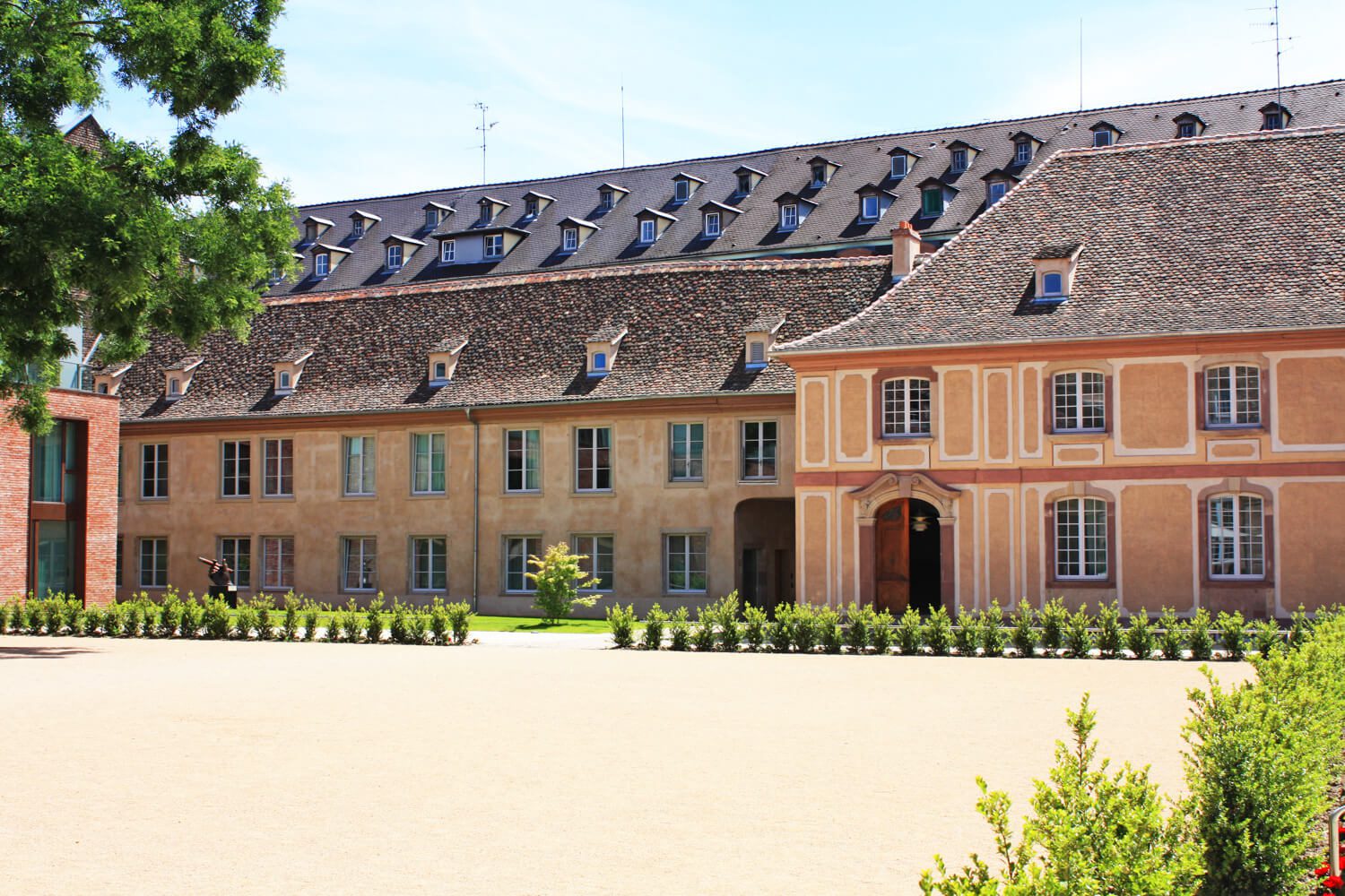 Les Haras hotel and its iconic restaurant // Photo Credit Les Haras