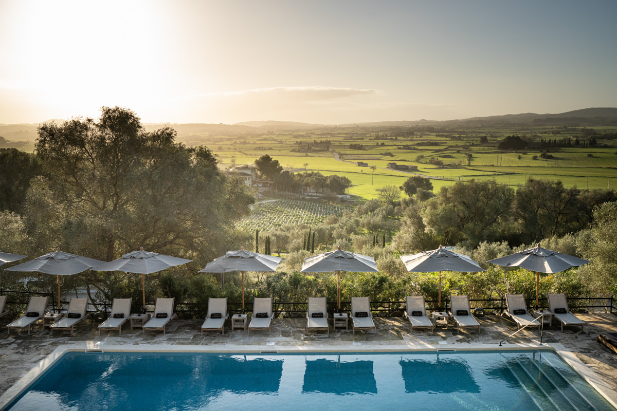 Another great luxury hotel in Mallorca with a great focus on wellness - Finca Serena. Photo by Finca Serena