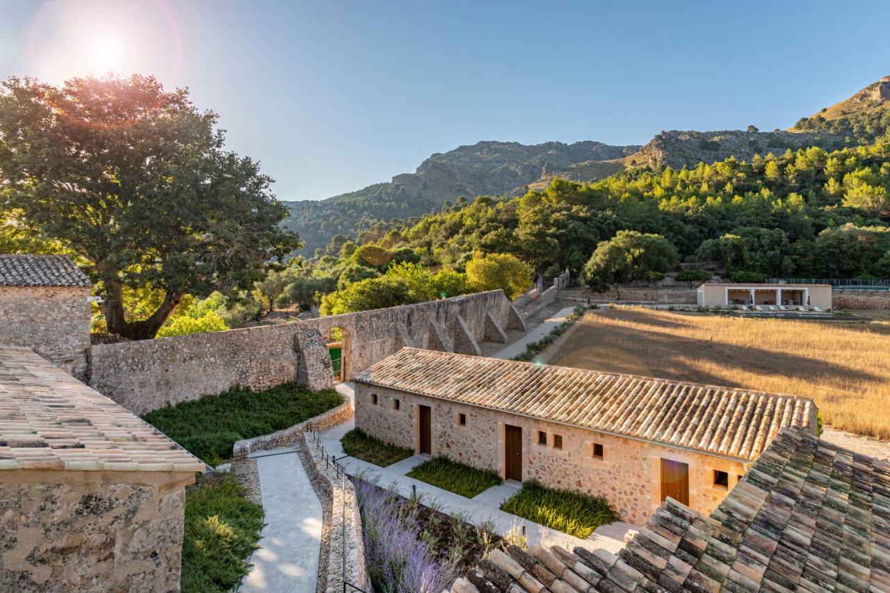 Not far from Pollenca in Mallorca’s north, Son Grua offers a tranquil agrotourism adults-only retreat. Photo by Son Grua