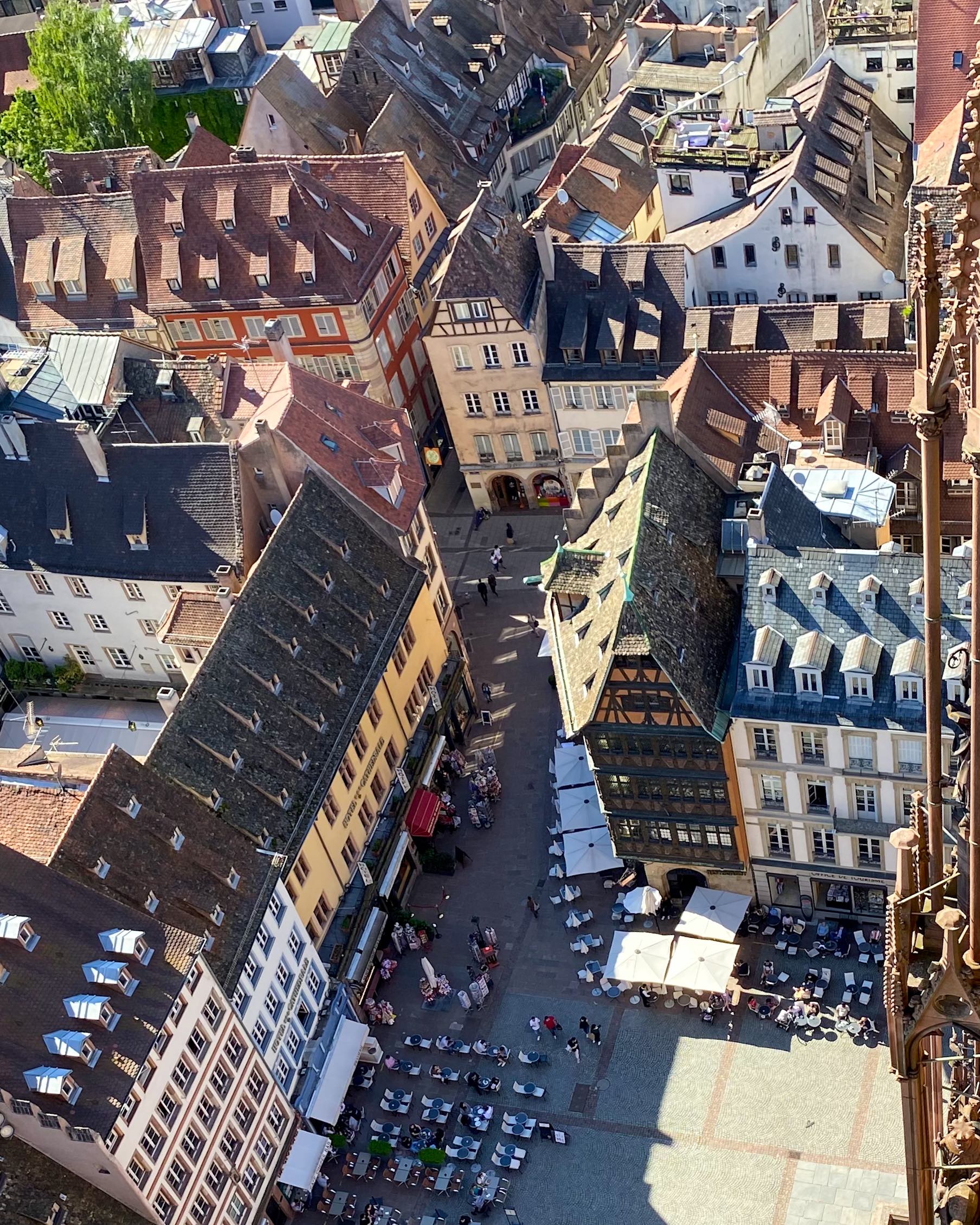 The Cathedral and the view from above - Out 1 recommendation for Top 10 Things to see & do in Strasbourg Strasbourg // By @travelwithadrien