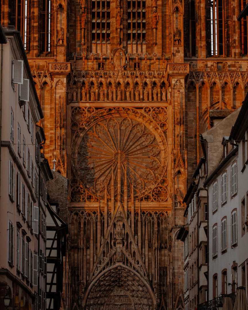 You just cannot come to Strasbourg and not see its magnificent Cathedral // Photo credit @travelwithadrien
