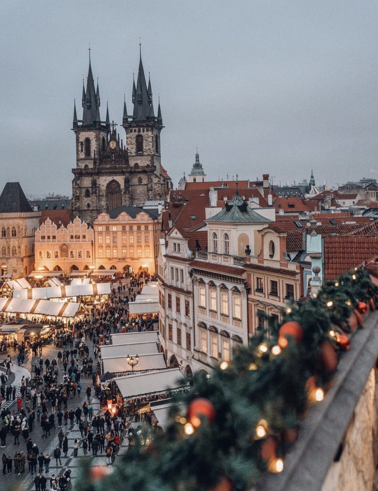 Festive Prague by Luciana Terroni