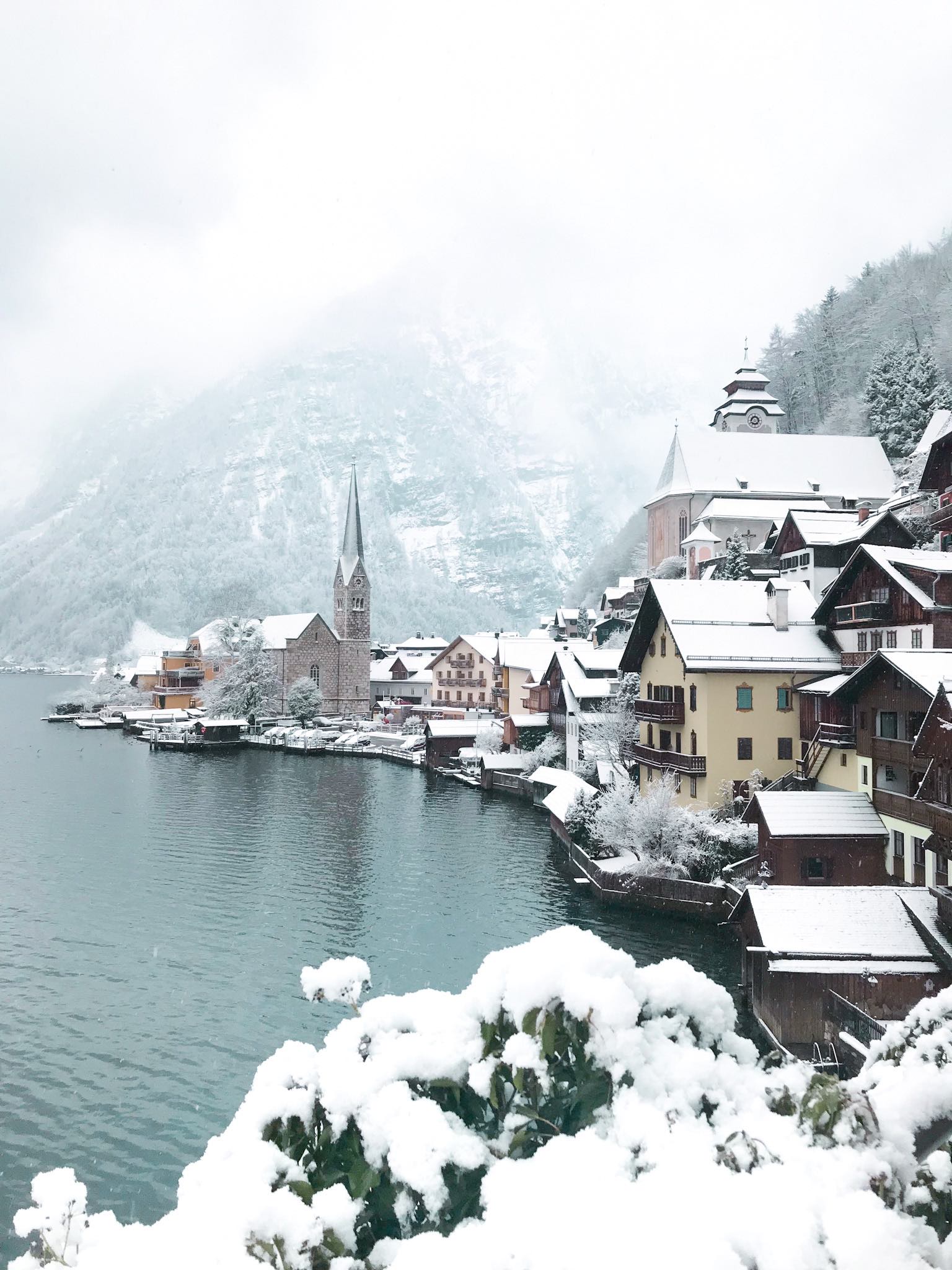 Hallstatt is one of the beautiful small towns in Europe as well as one of the best small Christmas markets in Europe