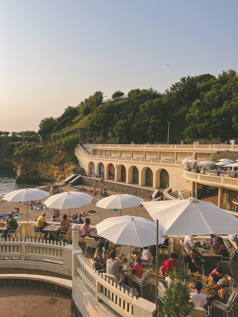 Plage de Vieux Port in Biarritz // Photo Credit @paris.with.me