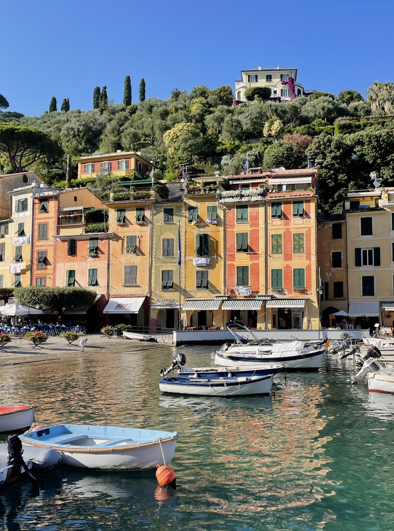Portofino like in a postcard //Photo Credit Giacomo Sonzini