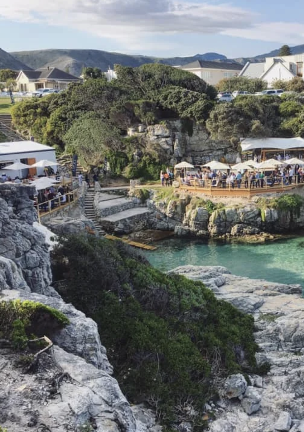 Ficks & Pinchos has one of the best locations in Hermanus. Photo by Ficks & Pinchos