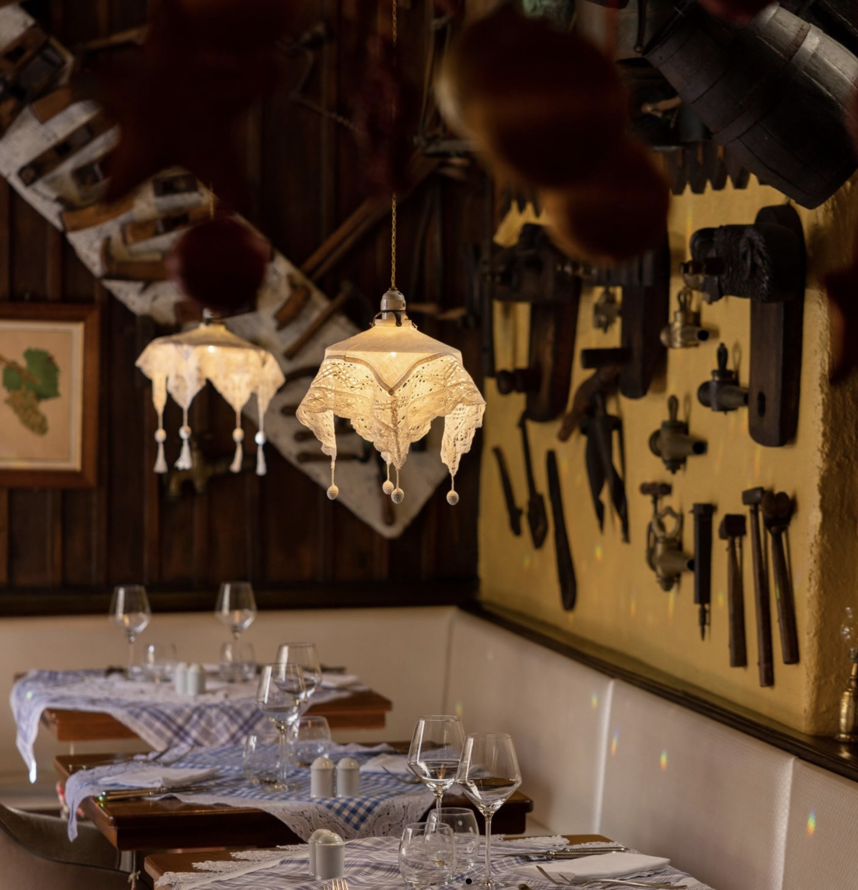 La Grappe d’Or is the only Michelin Guide restaurant in Riquewihr. Photo by La Grappe d’Or