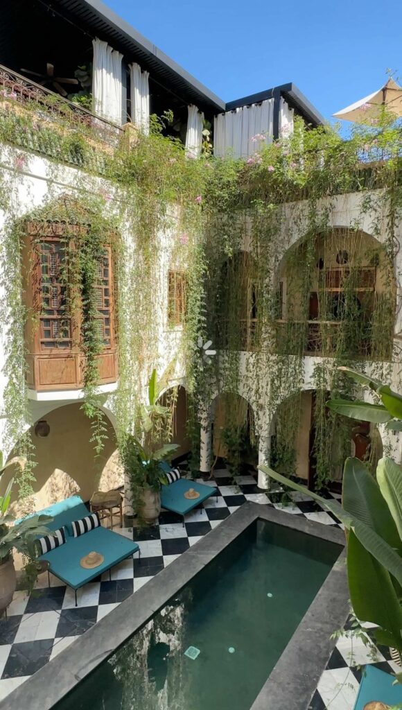 Beautiful Riad Sakkan in Marrakech