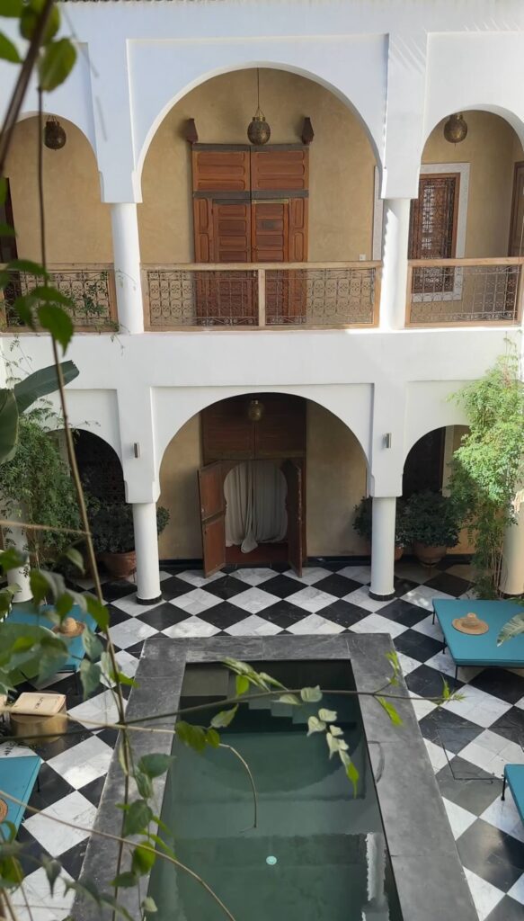 Beautiful Riad Sakkan in Marrakech
