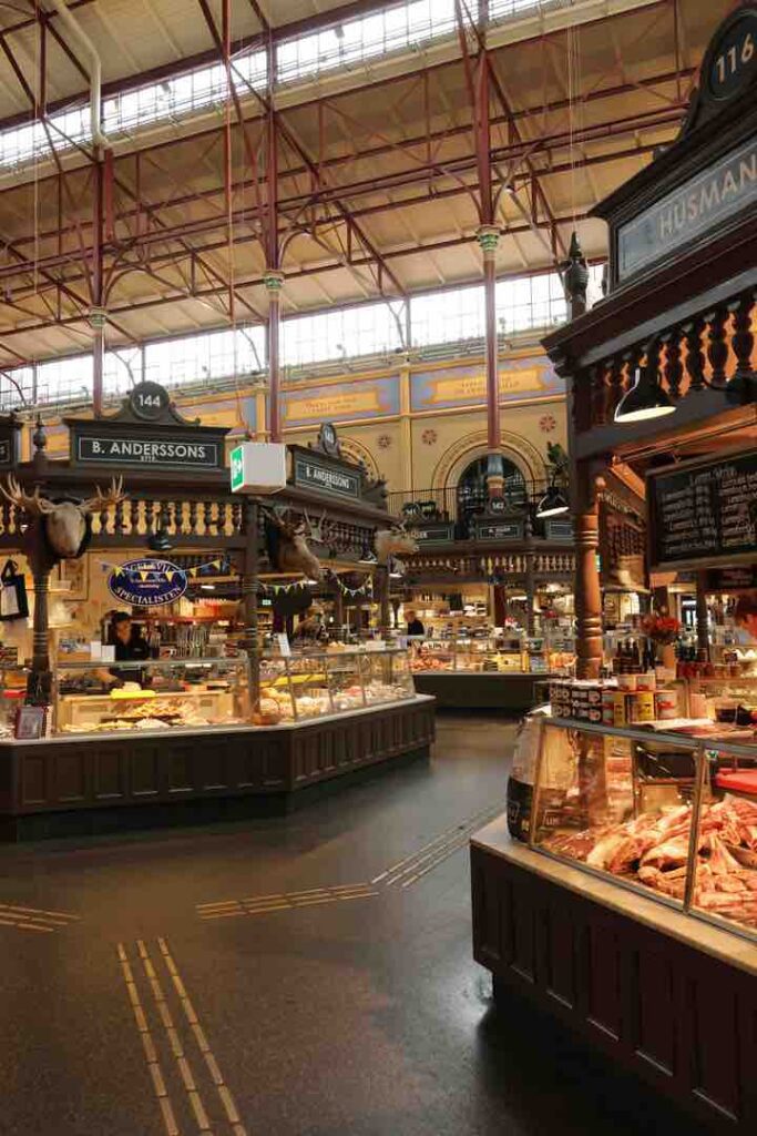 Östermalms Saluhall is a feast for the senses — from fresh seafood to Swedish delicacies, all under a stunning 19th-century roof. Come hungry, and don’t skip the classic shrimp sandwich.