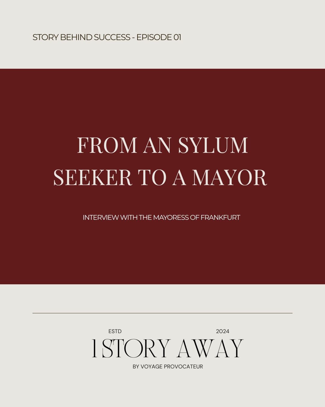From an asylum seeker to a Mayor, the story of Nargess Eskandari-Grünberg, Mayoress of Frankfurt